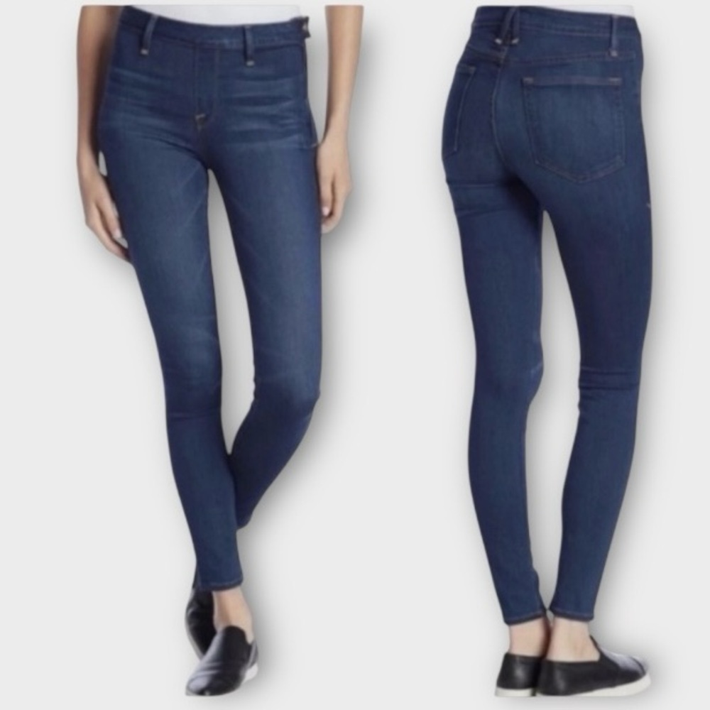 Good American Side Zip High Rise Skinny Jeans Size 6